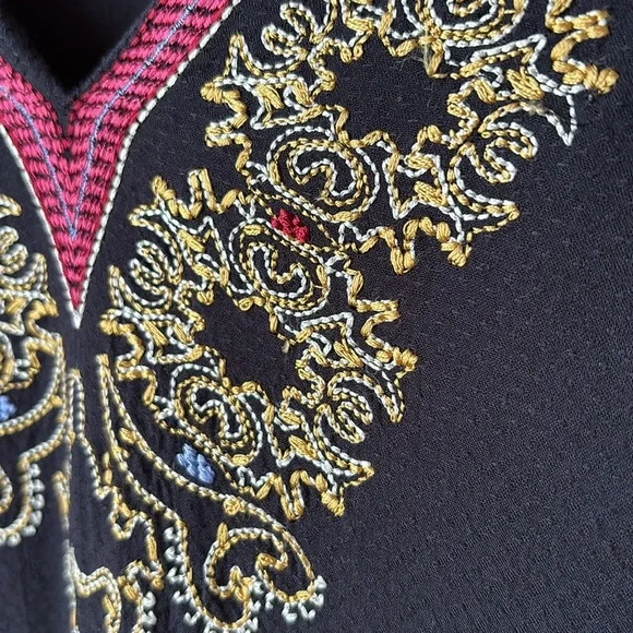 FREE PEOPLE WILD ONE EMBROIDERED MINI DRESS - Picture 5 of 14